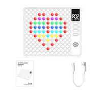 ZHUMCCY Scacchiera Elettronica - Interattiva Intelligente | Elettronico Cinque in Linea Giochi di | Per Bambini E Ragazzi Casa E Scuola Viaggio E Festa Famiglia Intrattenimento Ed