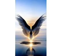 ZHUMUTO Diamond Painting Adulti Grandi Dimensioni Kit Completo,Pittura Diamante Adulti 40x70cm Angeli D,Fornito con Diamond Painting Accessori per la Decorazione Degli Ambienti