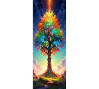 ZHUMUTO Diamond Painting Kit Completo Adulti Extra Grandi Dimensioni,60x160cm Pittura Diamante Adulti Albero Della Vita A,Fornito con Diamond Painting Accessori per la Decorazione Degli Ambienti