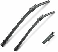 ZHUNDU Spazzole tergicristallo Anteriori in Gomma per BM&W Serie 3 E90 E91 E92 E93 320d 318i 318d 335i 320i 330d 328i 330i 2 Pezzi per Tutte Le Stagioni