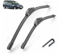 ZHUNDU Spazzole tergicristallo for Auto compatibili con Dacia Ren&Ault Logan 1 I 2004 2005 2006 2007 2008 2009 2010 2011 MK1 Anteriore