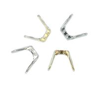 ZHUNTESM Naselli in silicone for montature di occhiali, 5 pezzi di accessori for la riparazione degli occhiali(Gold)