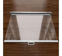 ZHUOZ1T Tende a Rullo Trasparente,Antipolvere Mantieni Fresco Tenda Avvolgibile,Tenda Schermo di Partizione,per Congelatore Vetrina Armadio Frigorifero,Larghezza x Altezza (100x120cm)