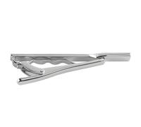 ZHUQINGYE Tie Clip for Men Premium Polished Metal Tie Clip On - Elegant Dress Accessory for Weddings Business & Formal Events Ideal Gift for Husband Boyfriend & Father Easy to Use(Sliver_3pcs)