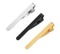 ZHUQINGYE Tie Clip for Men Premium Polished Metal Tie Clip On - Elegant Dress Accessory for Weddings Business & Formal Events Ideal Gift for Husband Boyfriend & Father Easy to Use