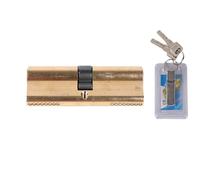 ZHURDFT Serratura a Cilindro in Rame Puro AB for Uso Domestico, Chiave AB, Cilindro da 70 mm, antifurto, in Ottone, for Porta d'ingresso, Sicurezza, for Interni, Camera da Letto
