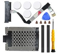 ZHUROUPU Cavo connettore HDD SATA per Disco Rigido da 14 Pezzi sostitutivo per Acer Nitro 5 AN517-51 AN517-51-56YW 50.Q5EN2.004 NBX0002L000 (Nero) Incluso Kit di Strumenti di rimozione