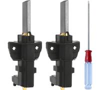 ZHUROUPU Coppia di spazzole in Carbonio Ceset per Motore, Ricambio per Hoover per Dynamic Next per Lavatrice per Candy, spazzole in Carbonio per terminali Motore da 4,8 mm