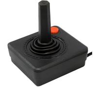 ZHUROUPU Joystick di Gioco 3D Classico retrò per Atari 2600, 9 Pin cablati Resistenti all'Usura 3D Joystick analogico di Gioco di Ricambio per Atari 2600 e 7800 Console Systems