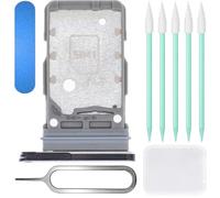 ZHUROUPU per Galaxy S21 Ultra Supporto Slot per Doppia Scheda SIM Sostituzione per Samsung Galaxy S21 Ultra/S21 Plus 2021 SM-G998B/DS SM-G996B/DS con Strumenti (Nero)