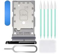 ZHUROUPU per Galaxy S23 Ultra Supporto per Slot per Doppia Scheda SIM Sostituzione per Samsung Galaxy S23 Ultra 5G 2023 6,8 Pollici SM-S918B/DS con Strumenti (Nero)