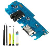ZHUROUPU Porta di Ricarica USB Compatibile con per Samsung per Galaxy A12/M12, Dock-Connector-Headphone Port-Microfono sostitutivo-USB di Tipo C Connettore Dock Flex Dock-incl. Kit di Riparazione