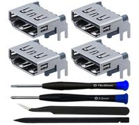 ZHUROUPU Sostituzione del connettore dell'interfaccia della Porta della Porta HDMI per Sony per Console per PS5, Connettore di interfaccia Jack Plug Porta HDMI per Console per PS5-4pcs