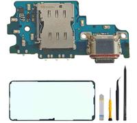 ZHUROUPU Sostituzione del connettore Dock della Porta di Ricarica per Samsung Galaxy S21 Fe, Scheda Audio del Microfono della Porta di Ricarica USB a Ricarica Rapida per Galaxy S21 Fe SM-G990B