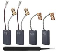 ZHUROUPU Sostituzione delle spazzole di Carbone con spegnimento Automatico | 6,3 x 12,5 mm, per Bosch GBH 5-38X/5-40 DE/5-40 DCE, GSH 388/388X/500/5 CE/5 E, spazzole di carbone per motori