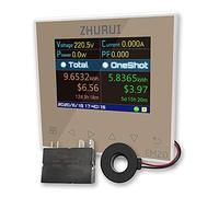 ZHURUI EM20-ER può collegare il relè/monitorare l'elettricità di tutta la casa/monitor di energia esterno /40/60/80/120A/consumo elettrico misuratore/23 unità di valuta (EM20-ER)
