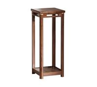zhuyanbo007 Mensola per piante, Tavolo bonsai da interno, nuovo supporto for piante in legno in stile cinese, mensola ornamentale pavimento(S)