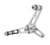 ZHUYRT Kit pedane leva cambio Heel Toe/Adatto for modelli Harley-Davidson Sportster con comandi avanzati XL 883 1200 X48 72 leva cambio del motociclo(Type A)