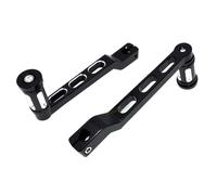 ZHUYRT Leva del cambio con punta e tallone tagliati CNC for moto con perno del cambio/adatta for Harley FL Softail Touring Electra Glide Road King Street Glide leva cambio del motociclo