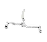 ZHUYRT Motociclette Heel Toe Leva del cambio Asta del cambio Braccio della leva del cambio Accessori/Adatto for Harley Softail Slim Deluxe Fat Boy FLSTF 2018-2025 leva cambio del motociclo(Style C)