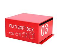 ZHWFDC Box Jumping Training Set da Box Potenziato in Schiuma Morbida Il Box Impilabile di Alta qualità per La Casa E La Palestra può Essere Fornito Separatamente O per Intero(Size:90 * 75 * 45cm)