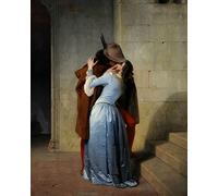 Zhyaunz FAI DA TE 5D Diamond Painting Francesco Hayez Il Bacio Diamante Ricamo Punto Croce Pieno Rotondo Trapano Mosaico Arte Decor 30x40cm