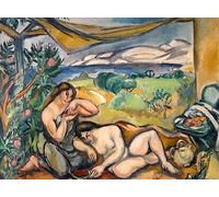 Zhyaunz Kit di pittura a diamante fai da te 5D ricamo pigro strass mosaico rotondo decorazione 40x50cm