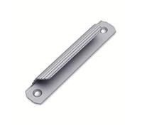 ZHYIBDE Maniglia Per Porta Scorrevole In Lega Di Alluminio, 2 Pezzi, Per Armadio, Cassetto, Mobile, Tirante Per Mobili, Ante Armadi E Credenze(Gray)