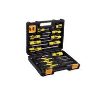 ZHYIBDE Set di cacciaviti magnetici da 48 pezzi con punte precisione e prolunga per presa, impugnatura ergonomica custodia per la riparazione dispositivi elettronici orologi