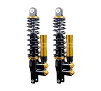 ZhyoNgFu Sospensioni Ammortizzatori Ammortizzatore Posteriore Invertito per Moto da 290 A 360 Mm, Precarico, Smorzamento Gas Regolabile per Cygnus-X, Nmax, Nmax Aerox 155(Black Gold,360mm)