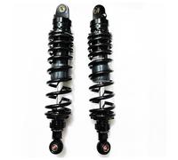ZhyoNgFu Sospensioni Ammortizzatori Una Coppia di Ammortizzatori A Molla per Moto da 330 Mm, 340 Mm, 350 Mm E 360 Mm, con Regolazione della Sospensione Posteriore per Ya-ha H-da S-Ki(350mm)