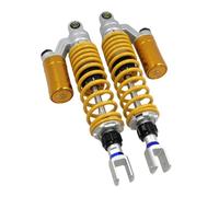 ZhyoNgFu Sospensioni Ammortizzatori Una Coppia di Ammortizzatori Pneumatici Universali per Moto da 320 Mm, 340 Mm E 360 Mm per H-da Ya-ha S-Ki KA-saki Bikes Gokart(360mm)