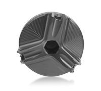 ZhyoNgFu Tappo Dell'olio Motore Motocicletta per 800NK 800 NK 800-NK 800 Nk NK 2023 2024 2025 M19*2.5 Accessori per Moto Tappo Serbatoio Carburante Coppa Olio Motore(Titanio)