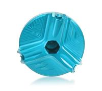 ZhyoNgFu Tappo Dell'olio Motore Motocicletta per Z800 Z 800 2013 2014 2015 2016 Viti per Coperchio Filtro Olio Motore Moto M19*2.5(Light Blue)