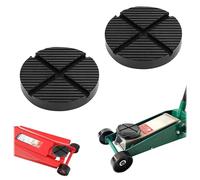ZHYUAN 2 pezzi 125 * 26 MM Blocco di supporto in gomma,Cric in gomma per auto,Jack pad universale,Cuscinetto in gomma universale per jack,I cuscinetti protettivi proteggono la tua auto dai graffi