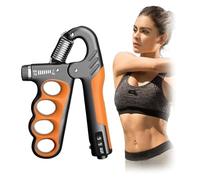ZHYUAN Hand Grip Resistenza Regolabile 5-100kg, Allenamento della Forza di Presa con Contatore, Attrezzo per Esercitare Le Dita, Resistenza regolabile 5-100 kg pinza manuale per allenamento muscolare