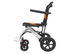 zhyunvd Carrozzina Sedia A Rotelle Pieghevole,Pieghevole Ad Autospinta per Anziani E Disabili con Braccioli Ribaltabili,Cintura di Sicurezza,Pedane Estraibili A,Honeycomb Wheel