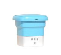 zhyunvd Lavatrice Portatile,2 in 1 Lavatrice Piccola,Lavatrice Portatile con Centrifuga,Adatto per Campeggio,Viaggi,Bucato,Biancheria Intima,Calzini,Hotel,RV Bluish Blue