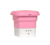 zhyunvd Lavatrice Portatile,2 in 1 Lavatrice Piccola,Lavatrice Portatile con Centrifuga,Adatto per Campeggio,Viaggi,Bucato,Biancheria Intima,Calzini,Hotel,RV Bluish Pink