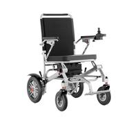 zhyunvd Sedia A Rotelle Elettrica Pieghevole Leggera Slim,Sedia A Rotelle Elettrica Ultraleggera per Adulti,Telaio in Alluminio,Carrozzina ELETTRICA per Disabili Ed Anziani 20A