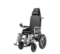 zhyunvd Sedia A Rotelle Elettrica,Sedia A Rotelle Elettrica Ultraleggera per Adulti,Sedia A Rotelle Elettrica Pieghevole Automatica,150Kg Portanti,con Batteria al Litio da 20A,Leggera,Pieghevole 30A