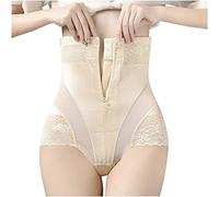 ZHYX Donna Guaina Contenitiva a Vita Alta Corsetto Dimagrante Mutande Snellente Intimo Modellante Pantaloncino,skincolor-XL