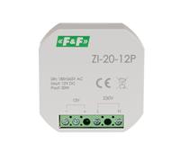 Alimentatore switching per presa 180-264 V AC, uscita 12 V DC 1,6 A 20 W ZI-20-12P
