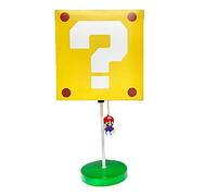 Zi Yang LED Bambini Lampada da Comodino Mario Punto interrogativo Lampada da Tavolo Paralume in Tessuto Nordico Moderno Design Luce Calda 3000K 6W Asilo Camera da Letto Luce Notturna per