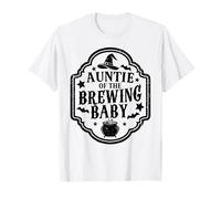 Zia della Brewing Baby Citazione di Halloween Maglietta