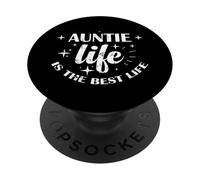 Zia La vita è la migliore Vita PopSockets PopGrip Adesivo