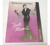 Zia Mame Rosalind Russell Forrest Tucker Browne Vintage 1958 Danish Movie Pro...
