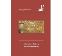 Ziad Elmarsafy Alif: Journal of Comparative Poetics, no. 41 (Tascabile) Alif