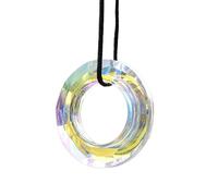 ZIAFRPN 1PC 30MM Illusione Cerchio Charms Arcobaleno Maker Giardinaggio Appeso Ornamento Lampadario Parti Fai da Te Home Wedding Decor Accessori