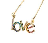 ZIAFRPN 2023 Collana di Cristallo alla Moda per Le Donne Catena di Alta gioielleria Ciondoli con ciondoli Amore Bel Regalo per l'amante Amico Madre
